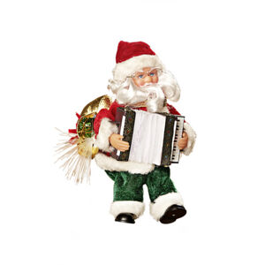 Magnet 3Pagen Santa s akordeónom