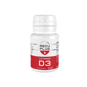 Magnet 3Pagen RECUPLUS výživový doplnok Vitamín D3. 90 tabliet