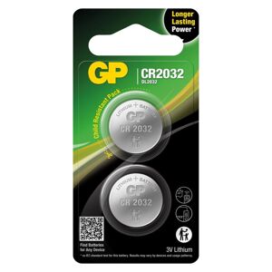 GP lítiová batéria CR2032, 2 ks