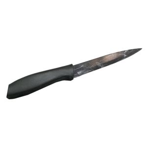 Kuchynský nôž 22,5cm čierny mramor