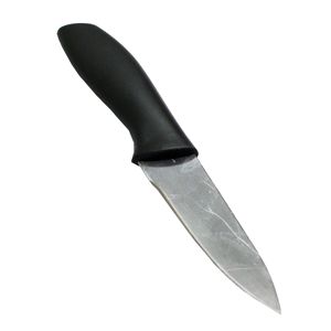 Kuchynský nôž 19,5cm čierny mramor